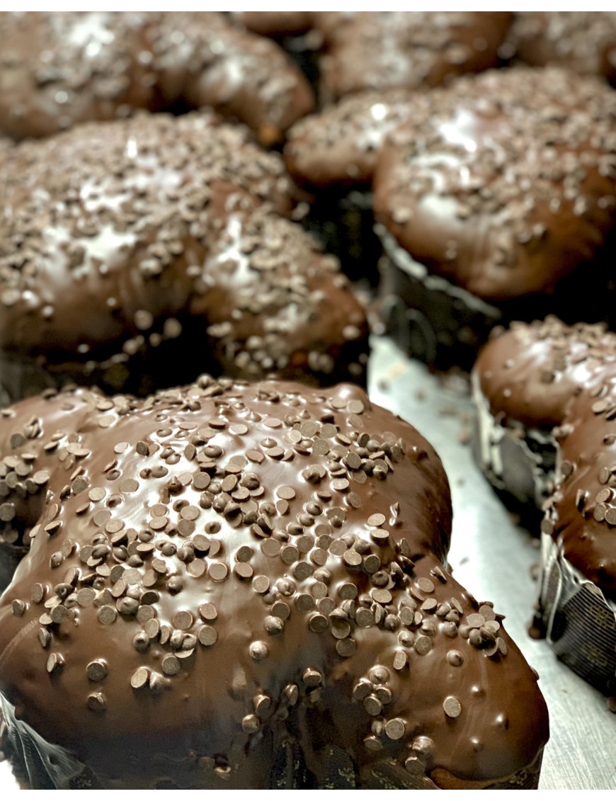 Colomba al Cioccolato e Nutella